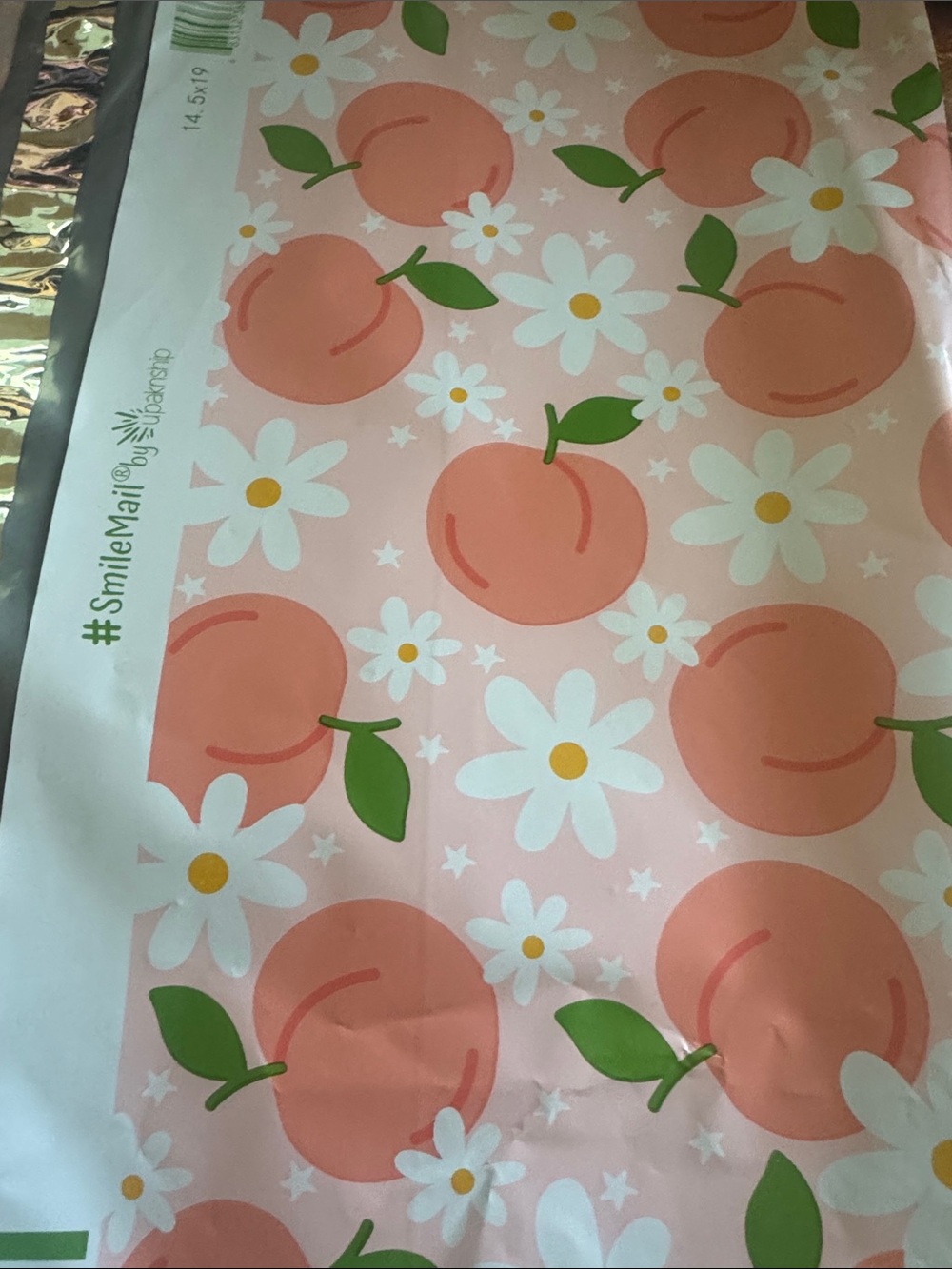 Peach Polymailer 14.5”x19” Set of 10 - Picture 1 of 1
